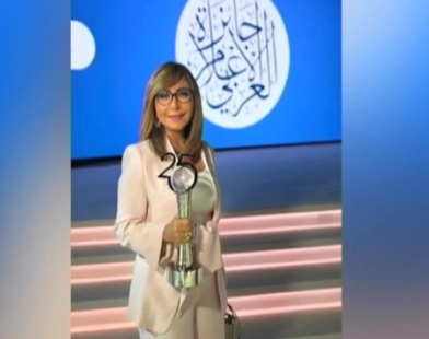 لميس الحديدي: جائزة قمة الإعلام العربي تعكس قوة تأثير الإعلام المصري