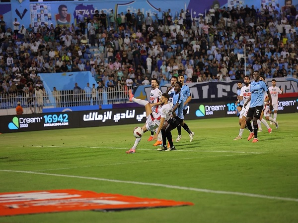 الزمالك يتصدر الدوري المصري مؤقتًا بعد انتصاره على غزل المحلة