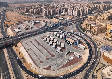 محطة صن كابيتال: نقطة انطلاق جديدة في مشروع الأتوبيس الترددي السريع