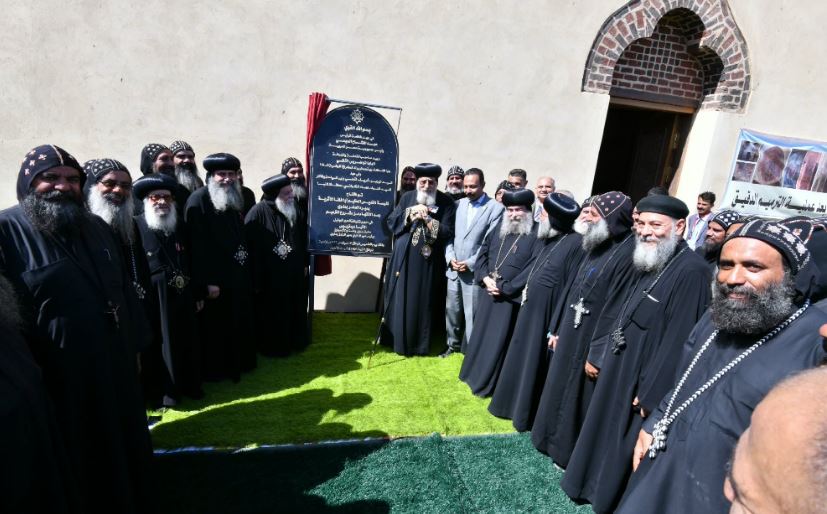 البابا تواضروس الثاني يفتتح كنيسة أبو فانا الأثرية بعد ترميمها الشامل