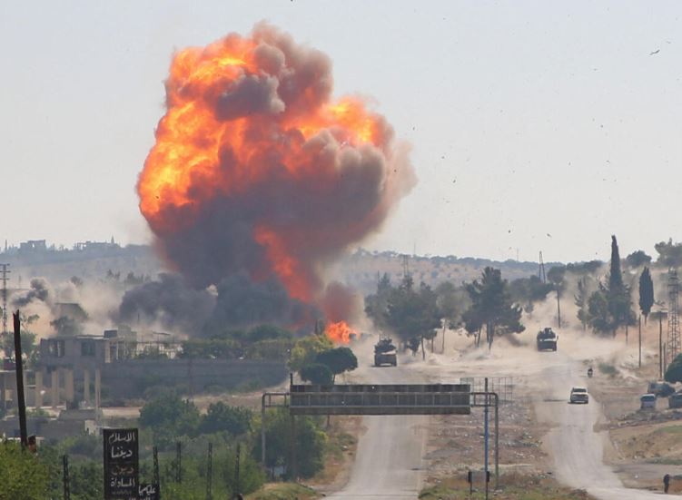 انفجار ذخير في ثكنة عسكرية غرب دير الزور يسفر عن قتلى وجرحى